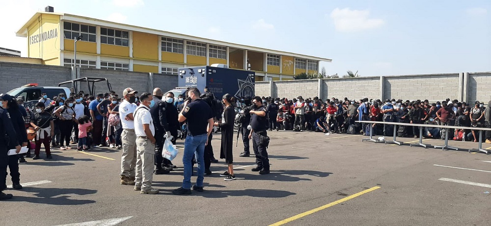 388 migrants arrested in two operations in the Mexican state of Veracruz
