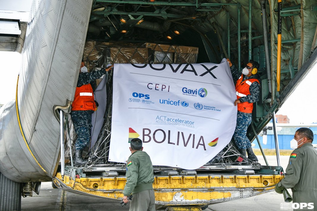 Bolivia receives 1.9 million Moderna vaccines donated by Spain and Germany
