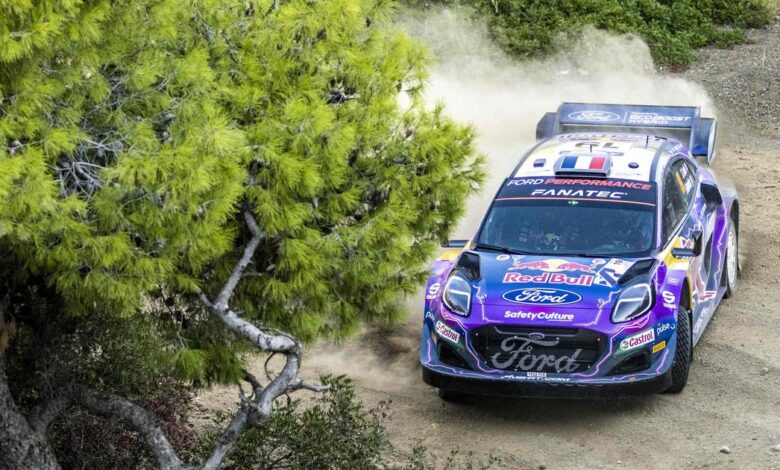 Acropolis Rally: Loeb and Rovanperä delayed, Neuville in the lead