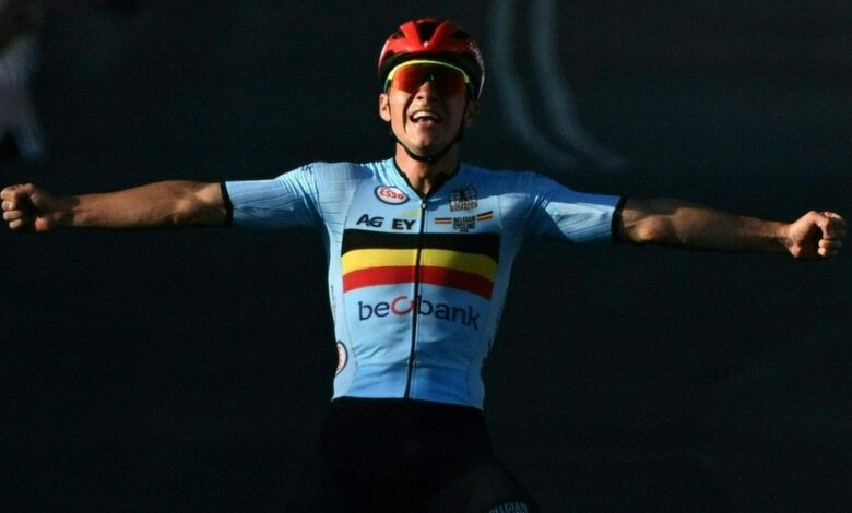 Cycling: Remco Evenepoel wins the title of world champion