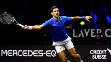 Tennis: Djokovic manages his wrist problem, the ATP Finals remain his goal