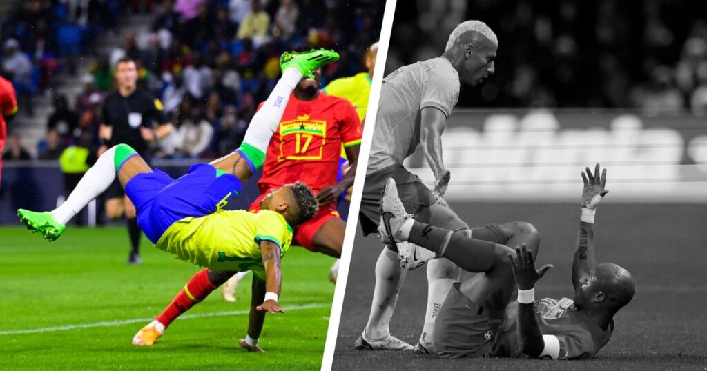 Tops/Flops Brazil-Ghana: Brazilian technique at the top, a non-existent Ghana