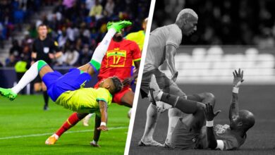Tops/Flops Brazil-Ghana: Brazilian technique at the top, a non-existent Ghana