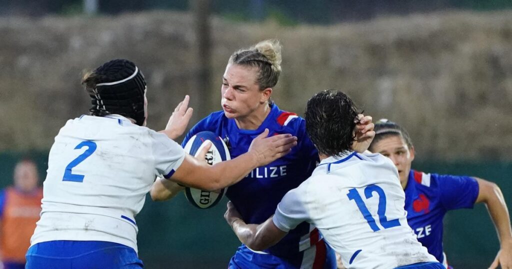 Women's rugby: Les Bleues fall in Italy, less than a month from the World Cup