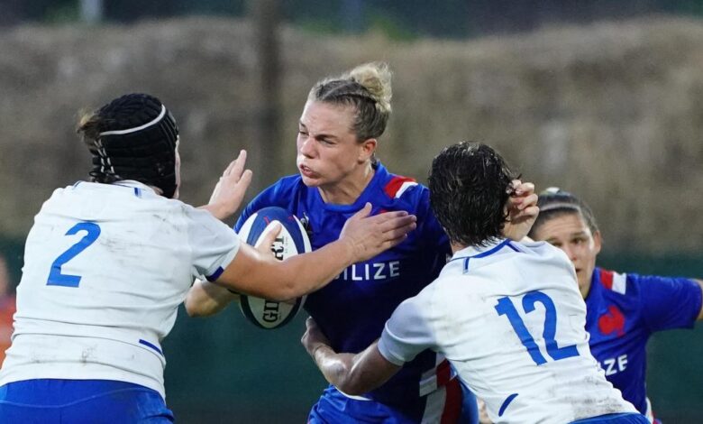 Women's rugby: Les Bleues fall in Italy, less than a month from the World Cup