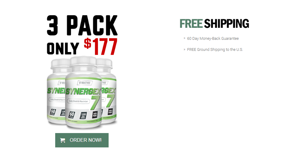 synergex free shipping